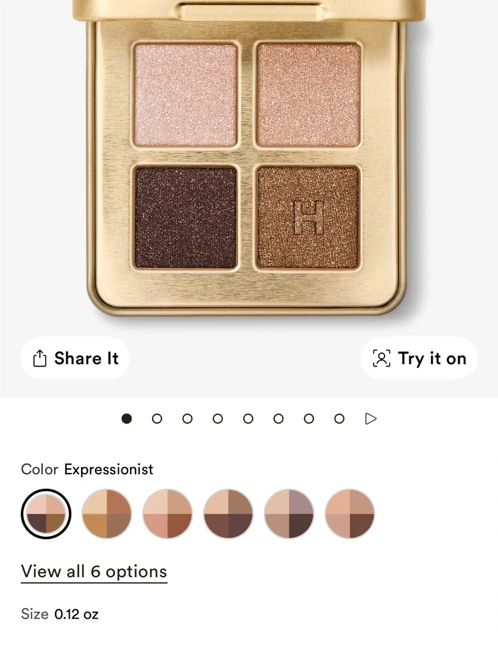 Hourglass Eye Shadow Quad Palette - Expressionist Shimmer